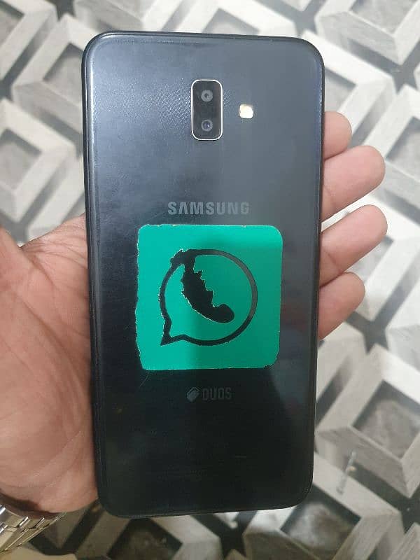 Samsung J6+. 3/32. PTA approved. 03220707188. wtsapp 2