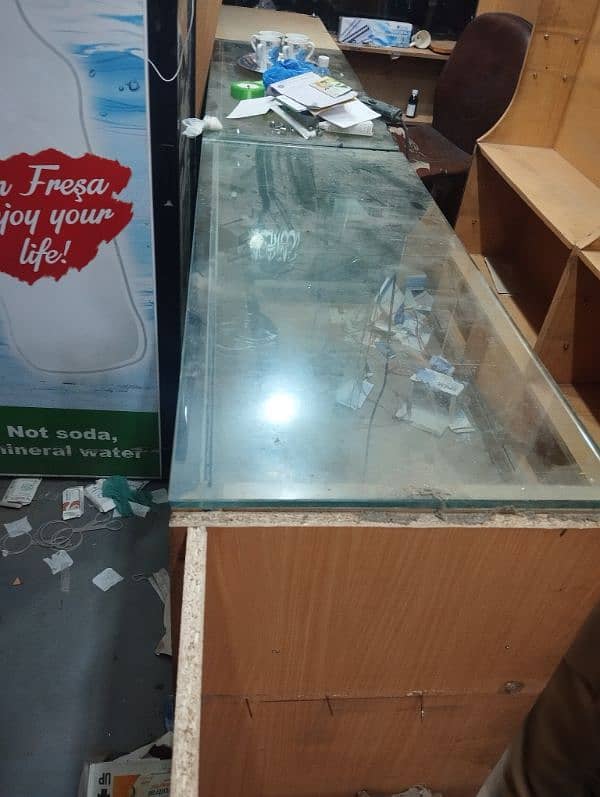 Pharmacy Shop Glass Counters & Shelves 5