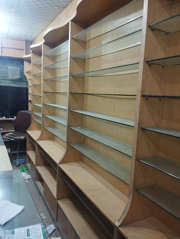 Pharmacy Shop Glass Counters & Shelves 6