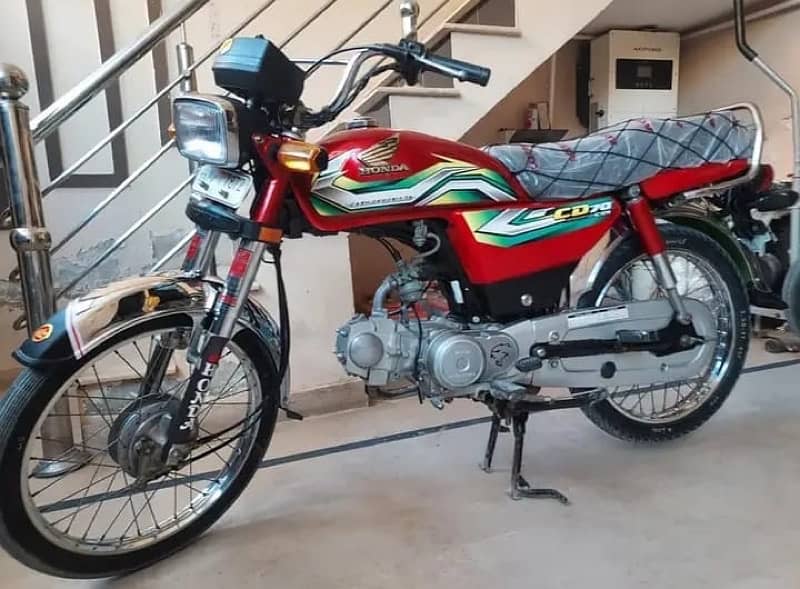 Honda CD70 full lush Condition Applied For 23 Model 03108878328 2