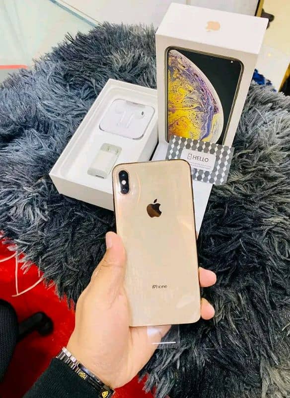 Apple Iphone XS Max 512 GB PTA Approd Whatsapp (0333-5449510) 1