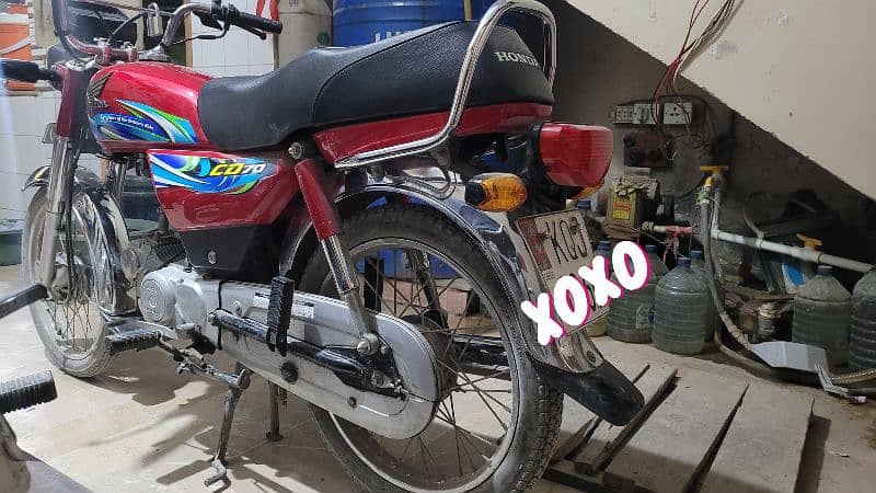 Honda CD 70 2024 Red 3