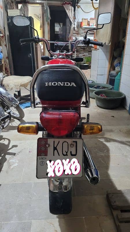 Honda CD 70 2024 Red 4