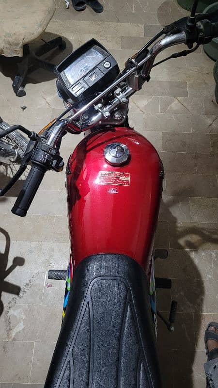 Honda CD 70 2024 Red 8