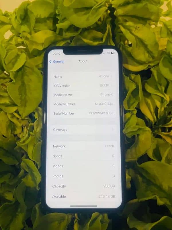 iphone X PTA Pover 256GB 2