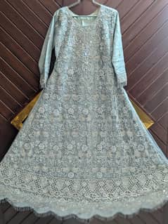 Bridal walima maxi dress