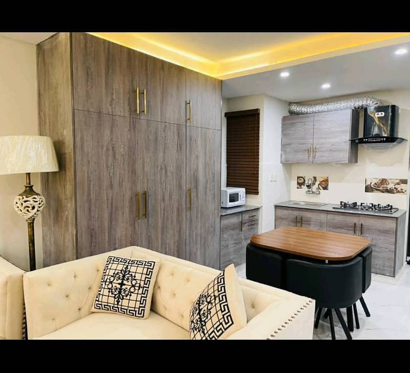 1 bed full furnished apartment available for rent good location brand new luxury apartment 6