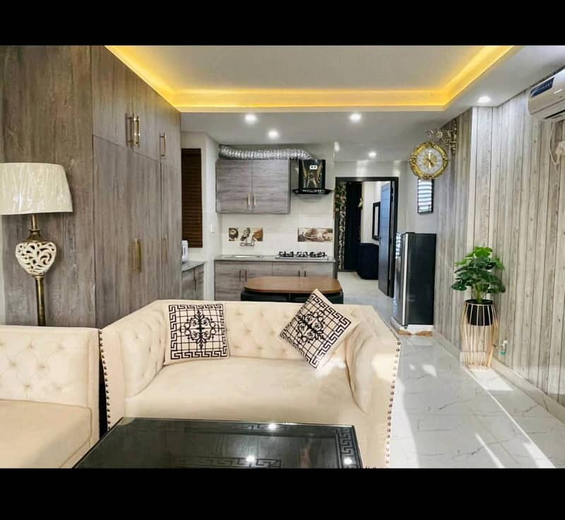 1 bed full furnished apartment available for rent good location brand new luxury apartment 11