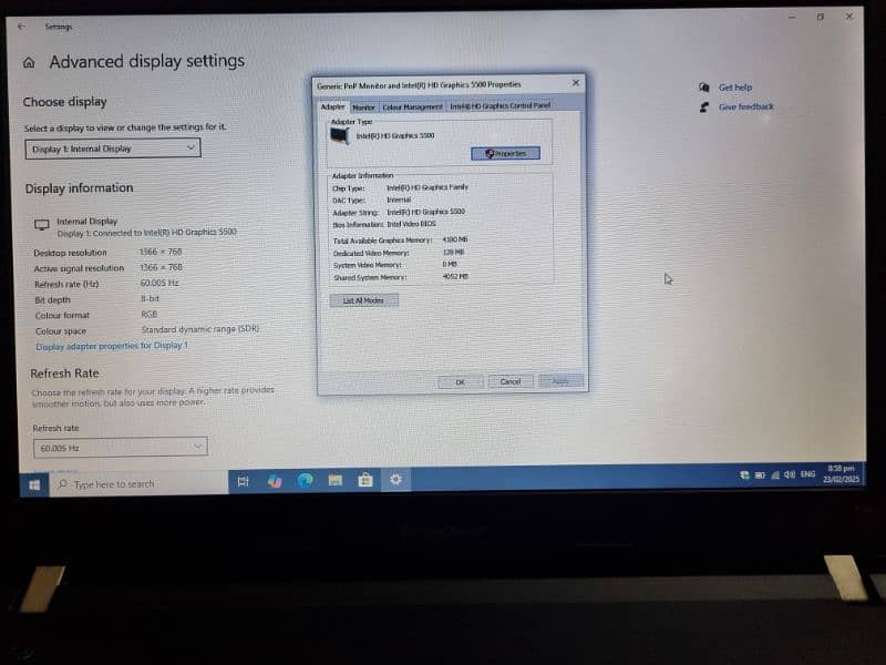 Lenovo i5-5th Gen 8GB Ram 120SSD Windows 10 & Office 2024 laptop 7