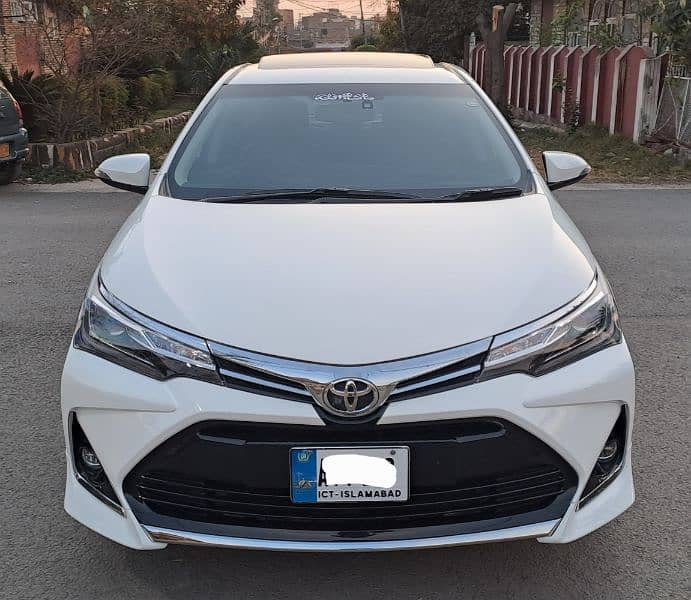 Toyota Corolla Altis 2021 Grande Black Interior Full Option 1