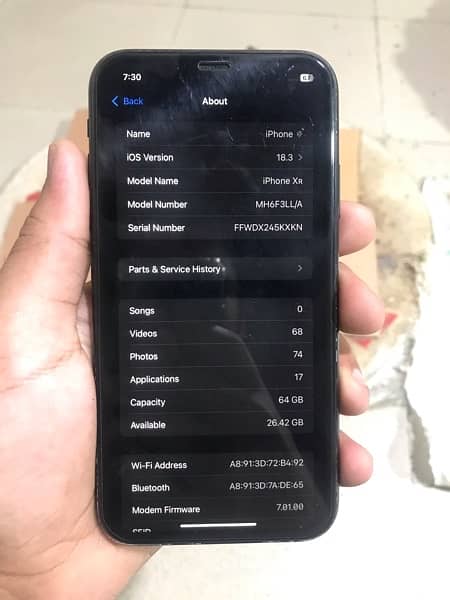 iphone xr jv non pta 64 gb 6