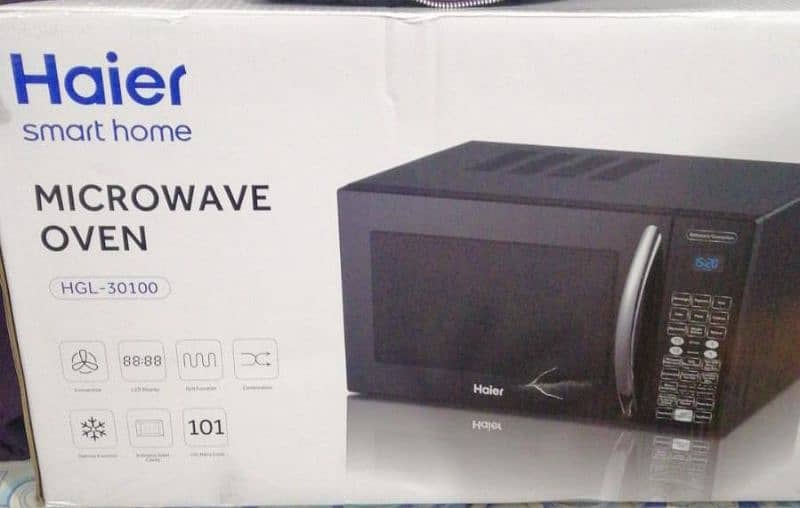 Haier microwave oven 1