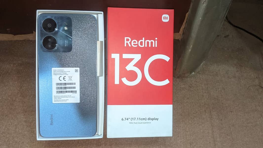 redmi 13c 6/128 with box all ok warrenty 0