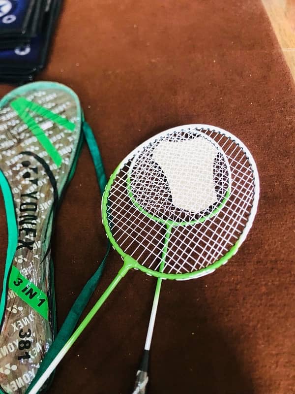Badminton Rackets,Cricket Bat(H/B),shuttle,Foot Balls, Saki Bat Covers 15