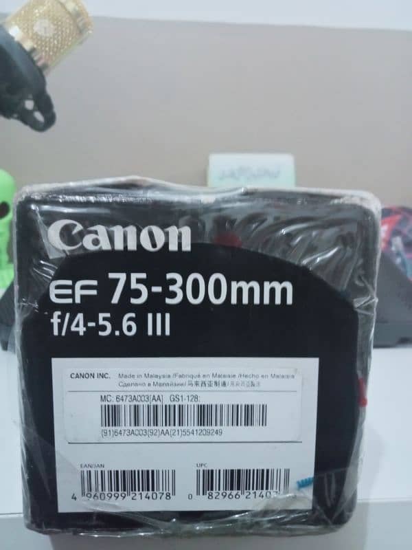 Canon EF 75-300mm f/4 - 5.6 ||| Brand New Box Packed 1