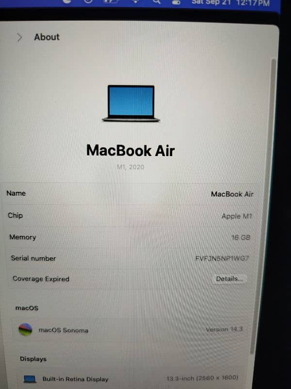 Apple MacBook Air M1 2020 5