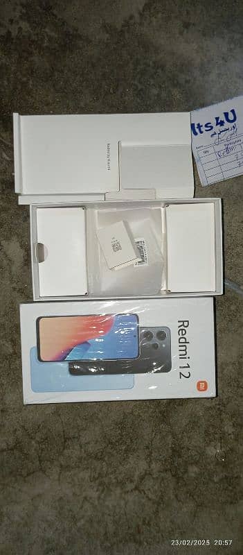 REDMI 12  POLAR SILVER COLOUR 7