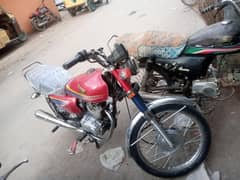 I am selling Honda 125 Hyderabad numner