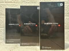 xiaomi 15 pro 16 512 1TB official PTA box pack global