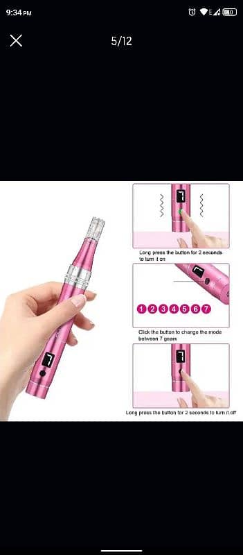 Derma Pen Mircroneedling Pen Beauty Pen 2