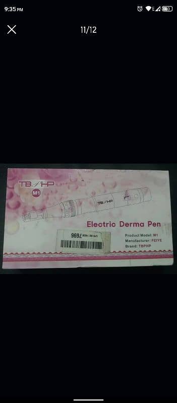 Derma Pen Mircroneedling Pen Beauty Pen 8