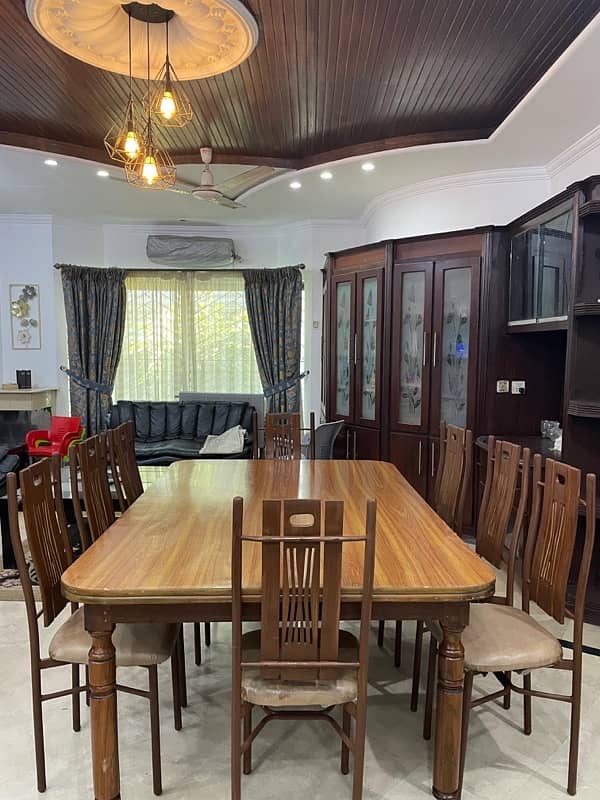 wooden dining table 8 chairs 14