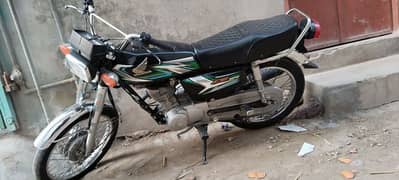 Honda CG 125 Black shine