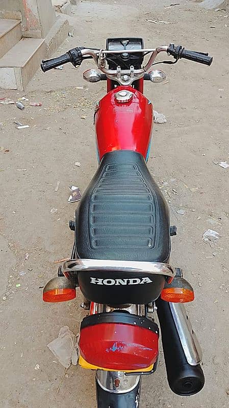 Honda cg 18 model Karachi number first owner 1