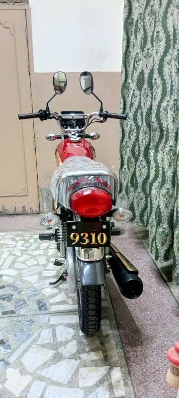 Honda CG 125 Gold Edition 2024/25 self start (0/3/2/0/4/0/9/2/4/2/9) 3