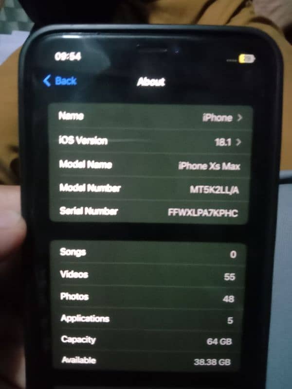 iPhone xs,max  Condition 10 by 9 5