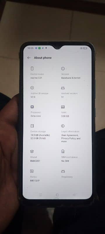 realme c21 3/32 6