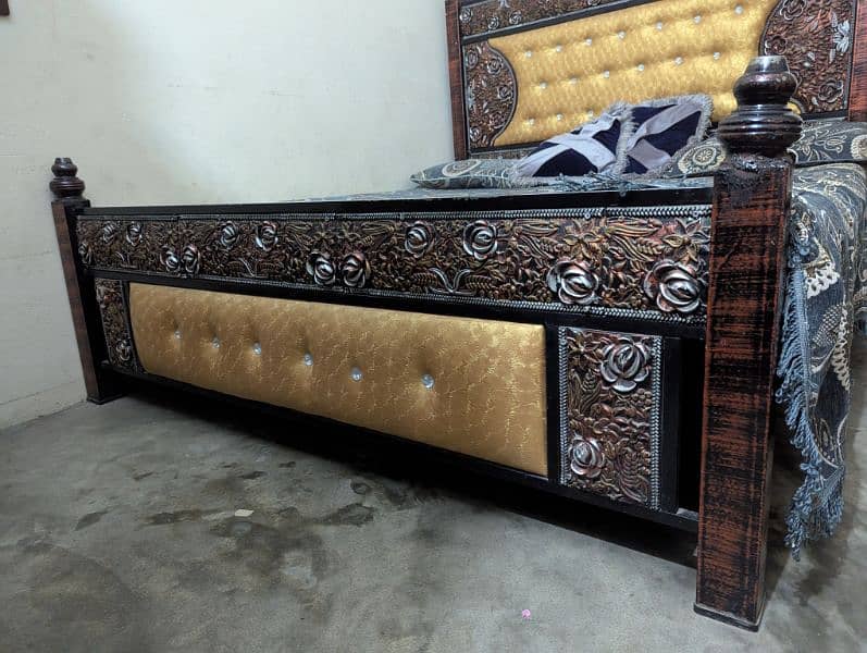 Used Iron Bed without mattress 2