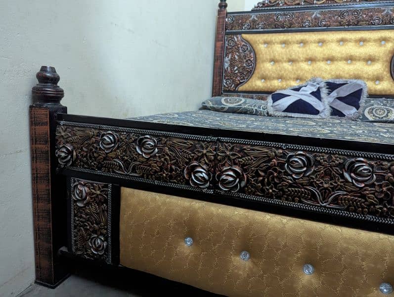 Used Iron Bed without mattress 3