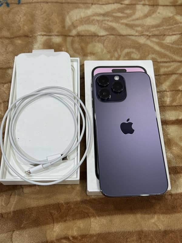 iPhone 14 Pro max 256gb non pta factory unlock full sim time 1