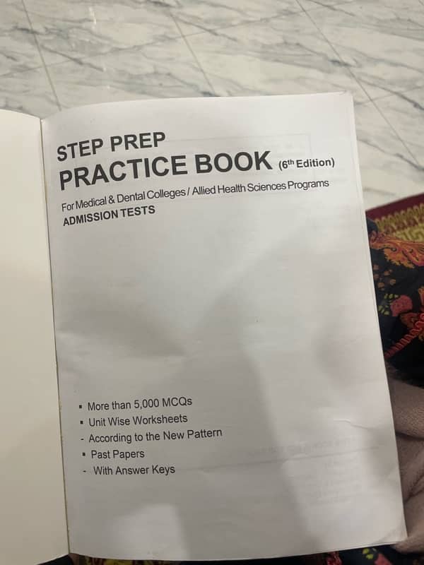 practice book of MDCAT 3