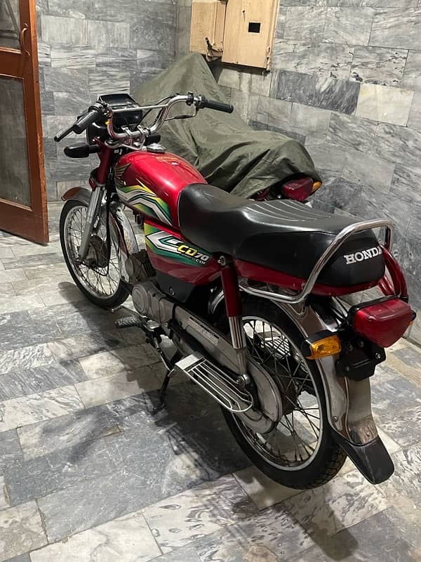 Honda cd 70 Islamabad number 3