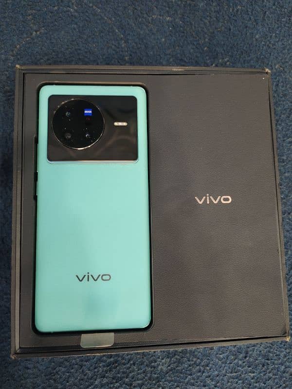 VIVO X80 12GB256GB COMPLETE BOX 10BY10 CONDITION ALL OK  03091155141 0