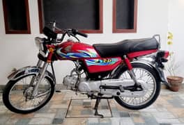 Honda CD 70 Red 04/2024 (First Owner)