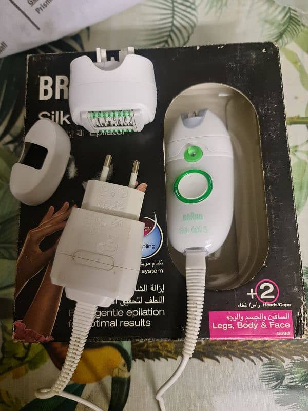 Braun silk epilator 5 with 2 attachments 2