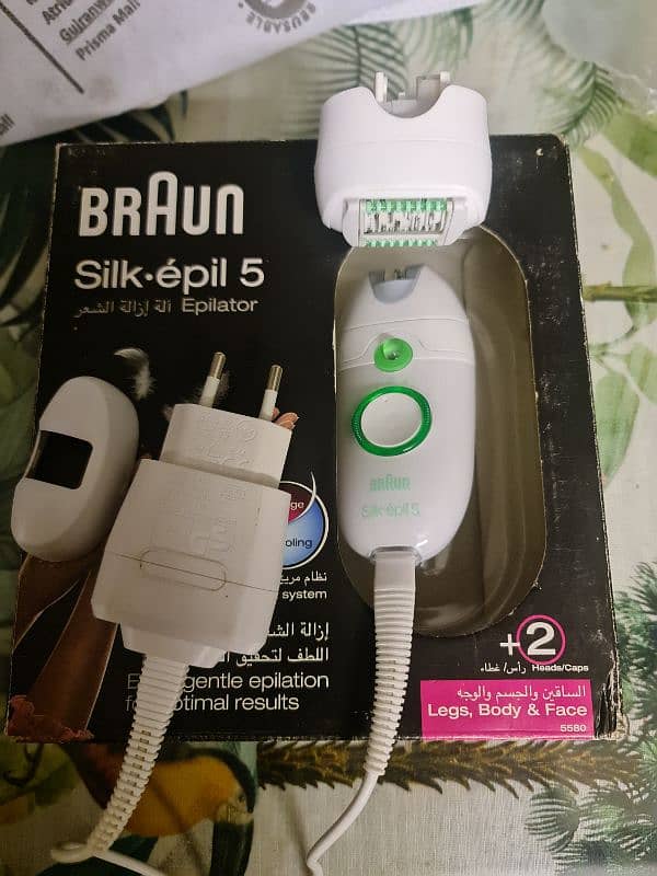 Braun silk epilator 5 with 2 attachments 3