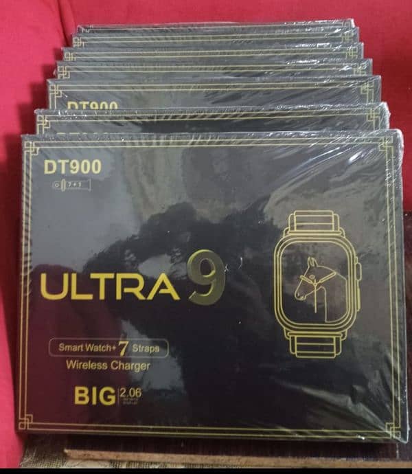 Gold Premium Ultra 9 Smart watch 4