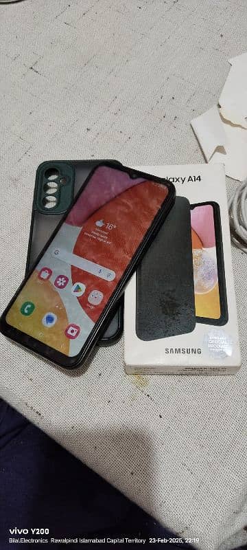 Samsung galaxy A14 6gb 128gb urjant sell 1