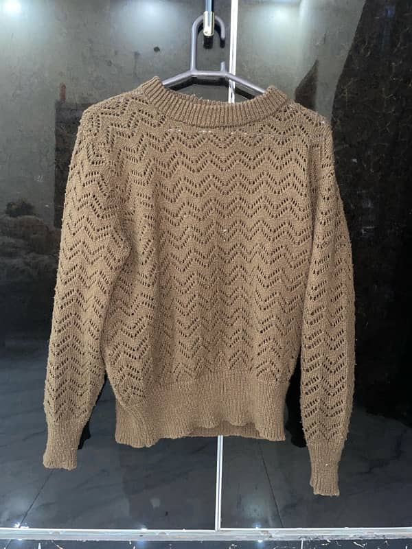 beautiful brown sweatshirt 1