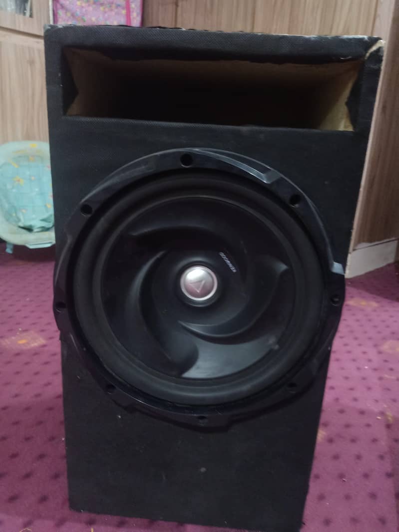 Kenwood woofers and 718 speaker pair 2