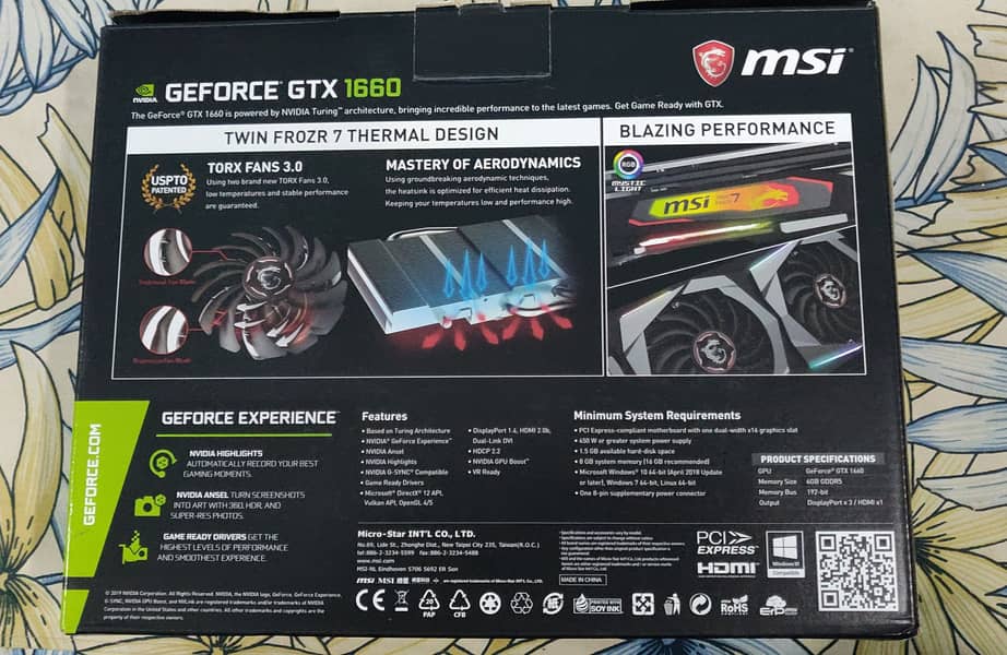 MSI 1660 + COOLER MASTER CASING AND 9TH GEN PACKAGE 18