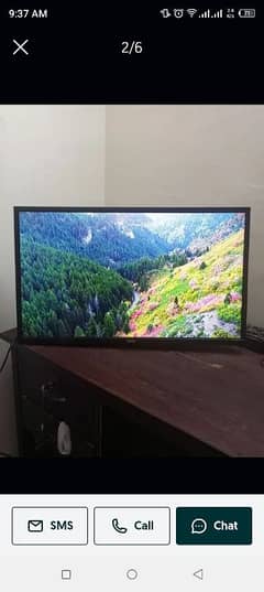 Haier 32 inches original led tv complete box in lush condition