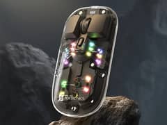 2-in-1 Modes Wireless Bluetooth Transparent Mouse - Dual-Mode