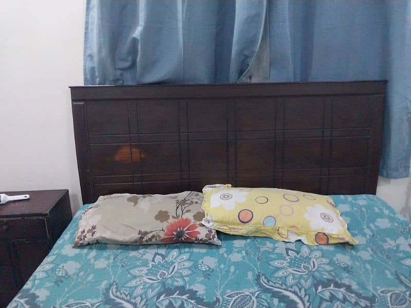 wooden double bed 5