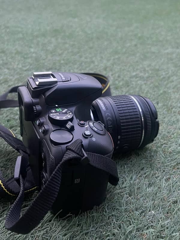 Nikon d5600 with 18-55mm lens 1