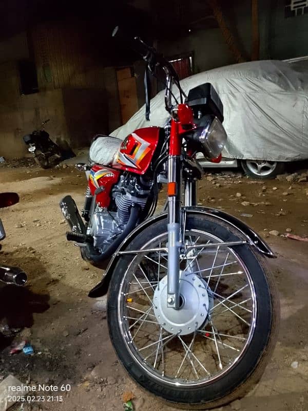 Honda cg 125 2025 model unregistered bike h 1